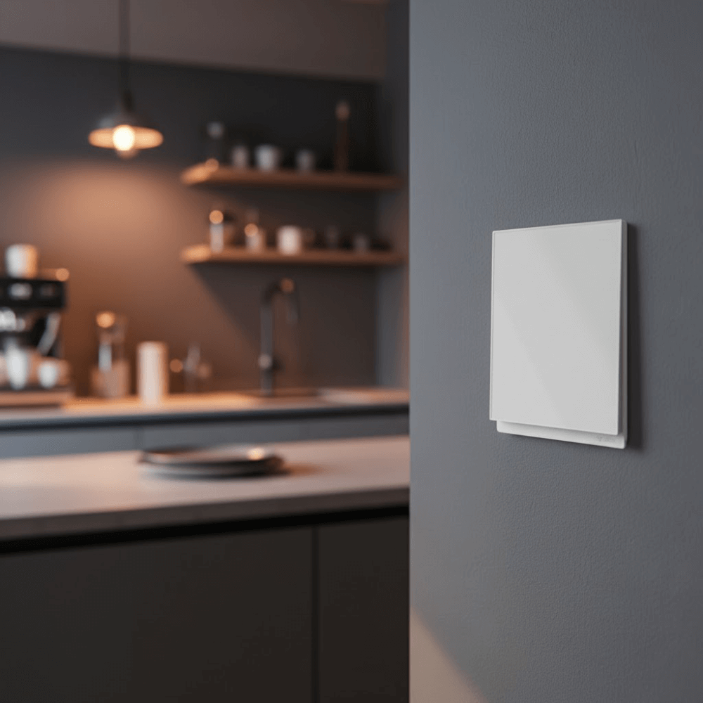 ชุดสวิตซ์ 2 ทาง 1 ช่อง GONEO รุ่น PIANO OPUS ONE G67-K112-DWH สีขาว